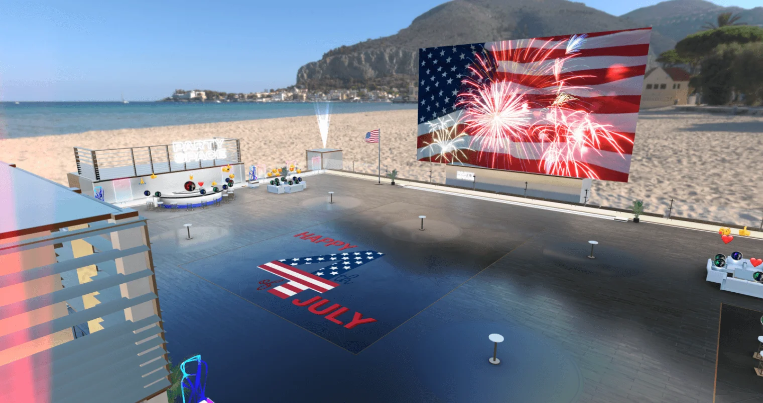 Metaverse Beach Party